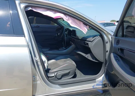 2021 Hyundai Sonata N Line z USA, uszkodzony, nr VIN 5NPEK4JC5MH112981